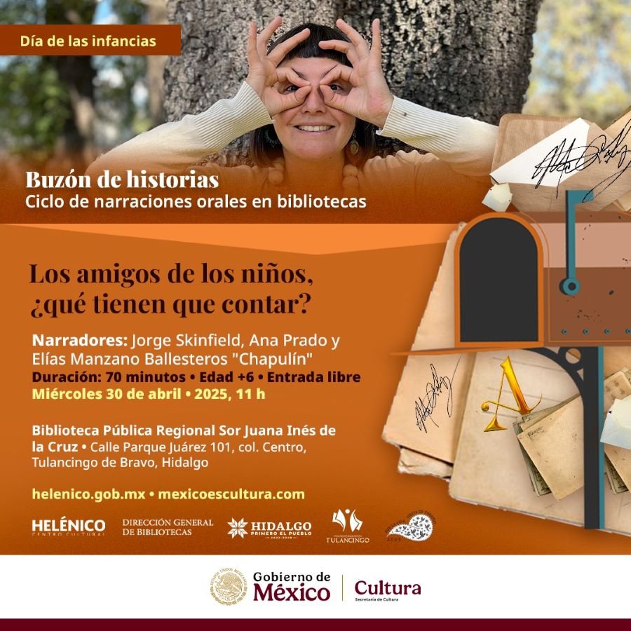 Tulancingo celebra a las infancias con cuentos, juegos y canciones