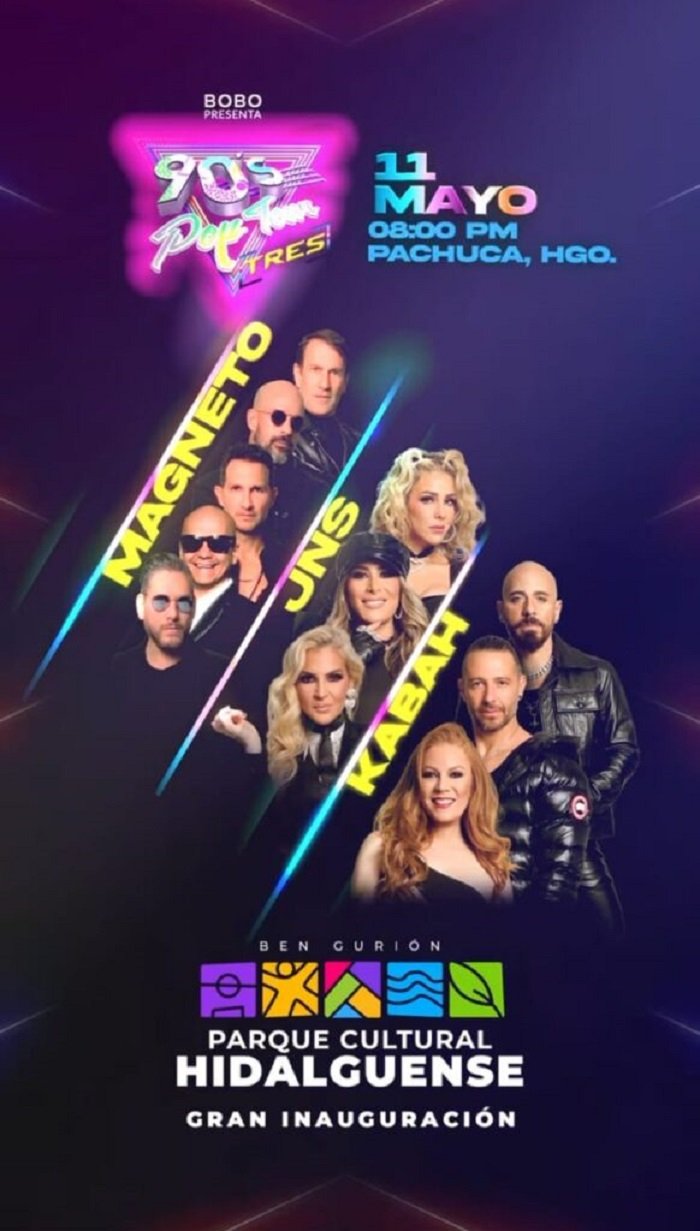 Concierto Gratuito Para Inauguración del Parque Cultural Hidalguense Ben Gurión