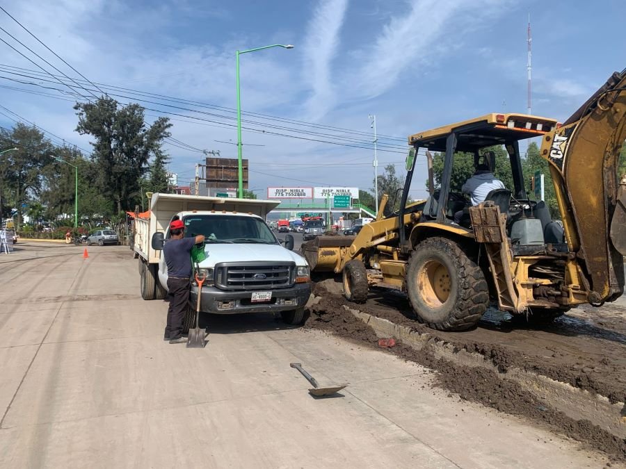 Cuadrillas de Caamt Limpiaron Material Arrastrado Por Las Lluvias