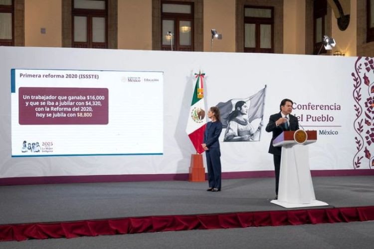 El Fondo de Pensiones del Bienestar Establece Un Régimen Solidario Para Garantizar Pensiones Justas a Maestras y Maestros: Presidenta Claudia Sheinbaum