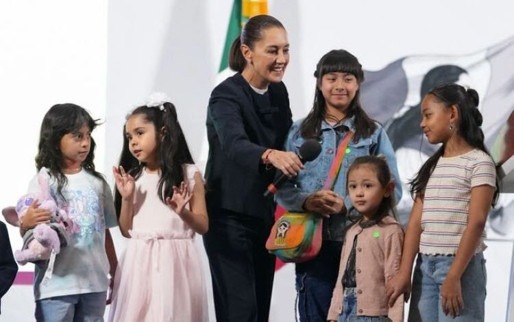 En El Día de La Niña y El Niño, Presidenta Claudia Sheinbaum Inicia Obras de Construcción de 5 Centros de Educación y Cuidado Infantil en Cd. Juárez