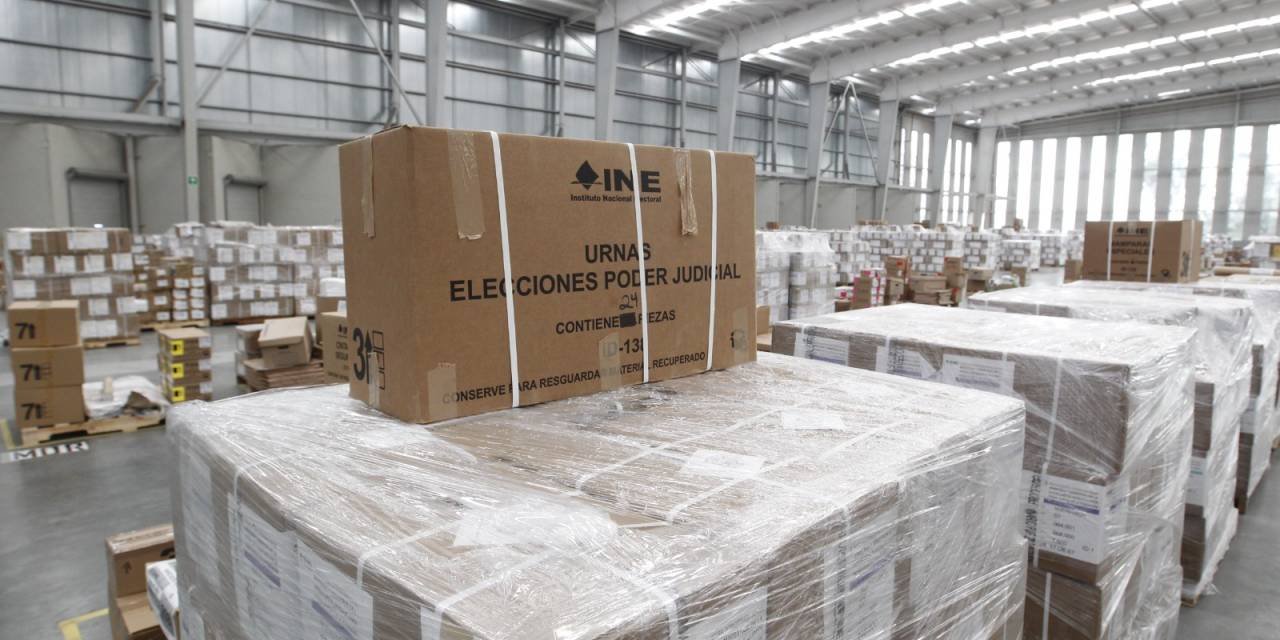 Inicia INE Distribución de Más de 601 Millones de Boletas Para la Elección del Poder Judicial de la Federación