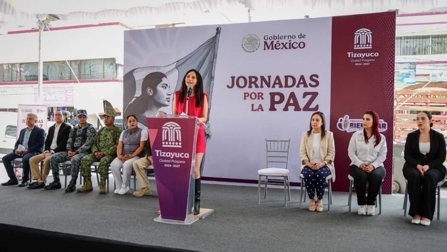 Mas de Mil Ciudadanos en las Jornadas por la Paz en Tizayuca