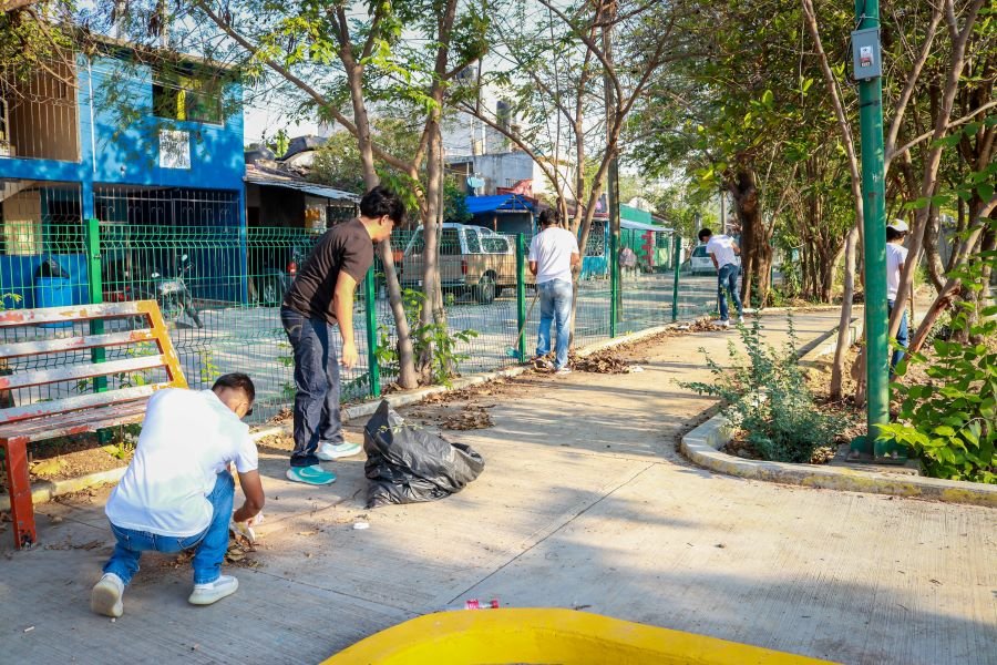 Participaron Estudiantes de la UTSH y UPH en la Jornada Nacional “Tequios Por La Paz”