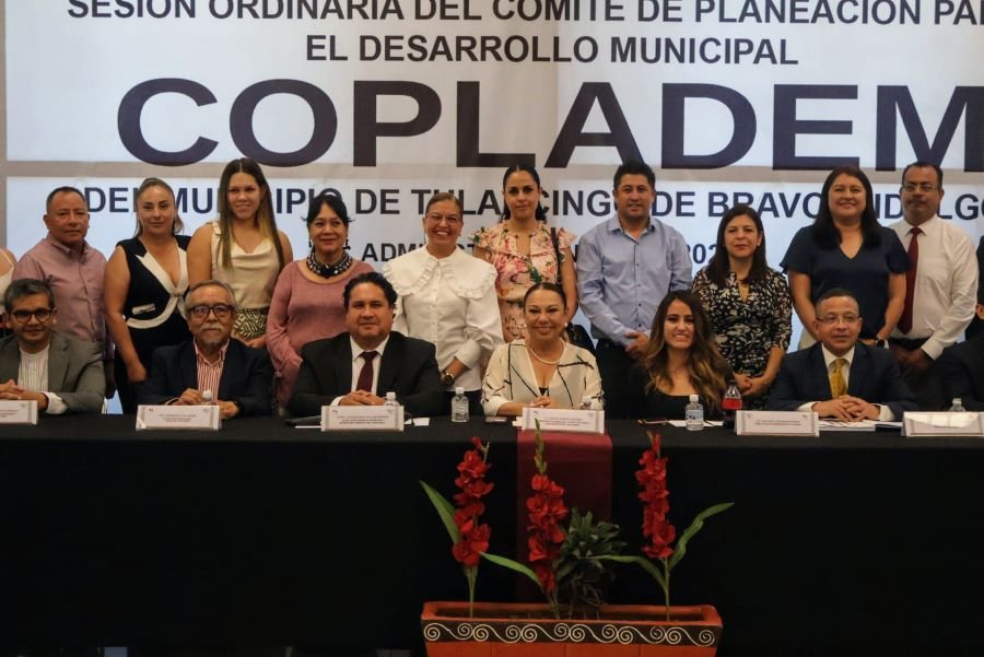 Preside Alcaldesa Lorena García Cázares, Primera Sesión Ordinaria del Copladem