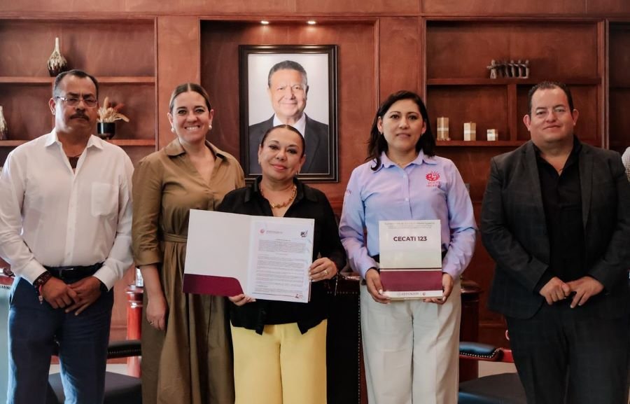 Convenio de Colaboración, Alcaldía de Tulancingo – CECATI 123
