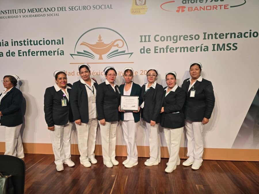 Reconoce IMSS Hidalgo labor esencial de enfermeras y enfermeros en su día