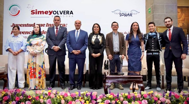 Sistema DIFH, participó en el evento cultural “Juventud que Inspira: Prevención desde el Senado”