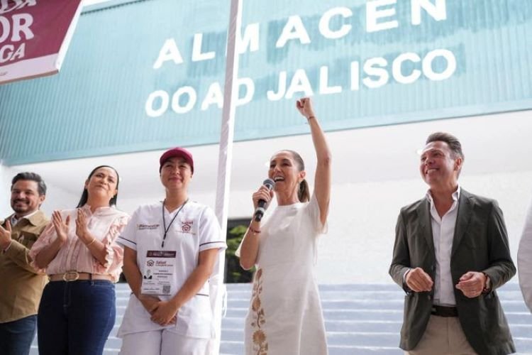 “Ustedes Son El Gobierno en La Casa de Un Adulto Mayor”: Presidenta Claudia Sheinbaum Encabeza Asamblea de Salud Casa Por Casa en Jalisco