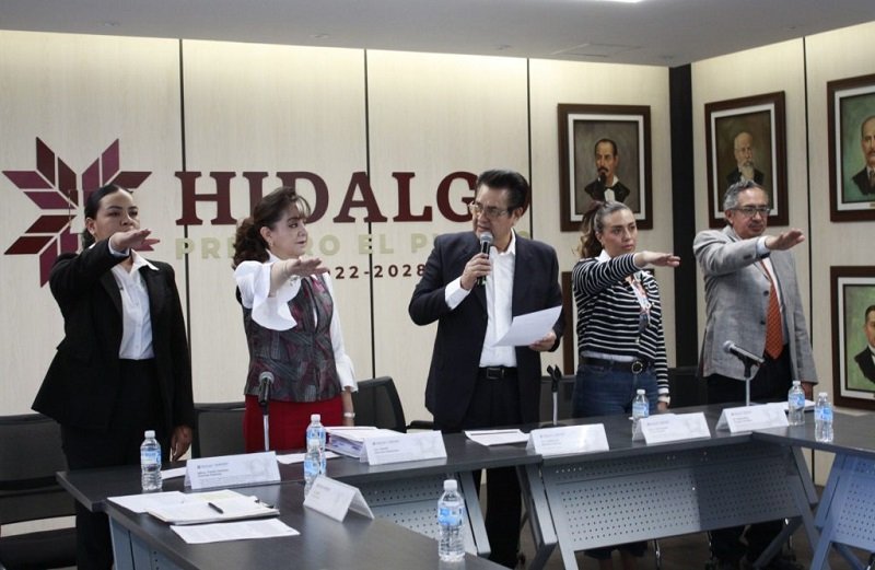 Comité Técnico de la Consulta Pública Tomó Protesta Ante el secretario de Gobierno, Tendrá a su Cargo el Procedimiento Para la Designación del Titular de la CEAVEH