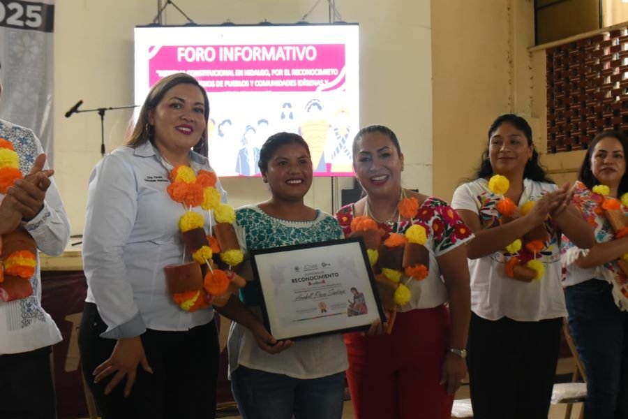 Diputada Yarabi González Presenta Reforma de Reconocimiento a Pueblos Indígenas en Foro Regional en San Bartolo Tutotepec