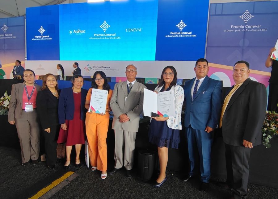 Egresadas UTEC Reciben el Premio CENEVAL al Desempeño de Excelencia EGEL