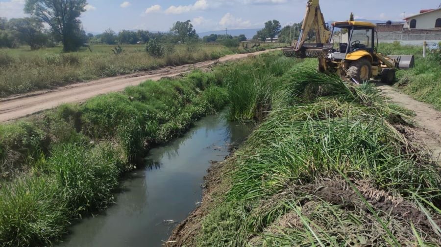 En Trabajos Conjuntos, Han Sido Limpiados 2 Km de Drenes en Tulancingo