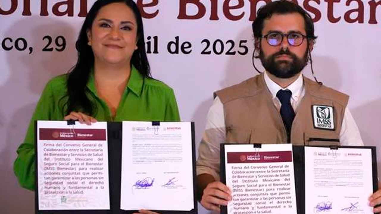 Firman Convenio Secretaría de Bienestar y el ISSSTE Para Salud Casa Por Casa