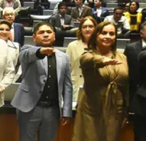 Geraldina García Protesta Como Senadora, Suple a Carolina Viggiano quien Solicitó Licencia