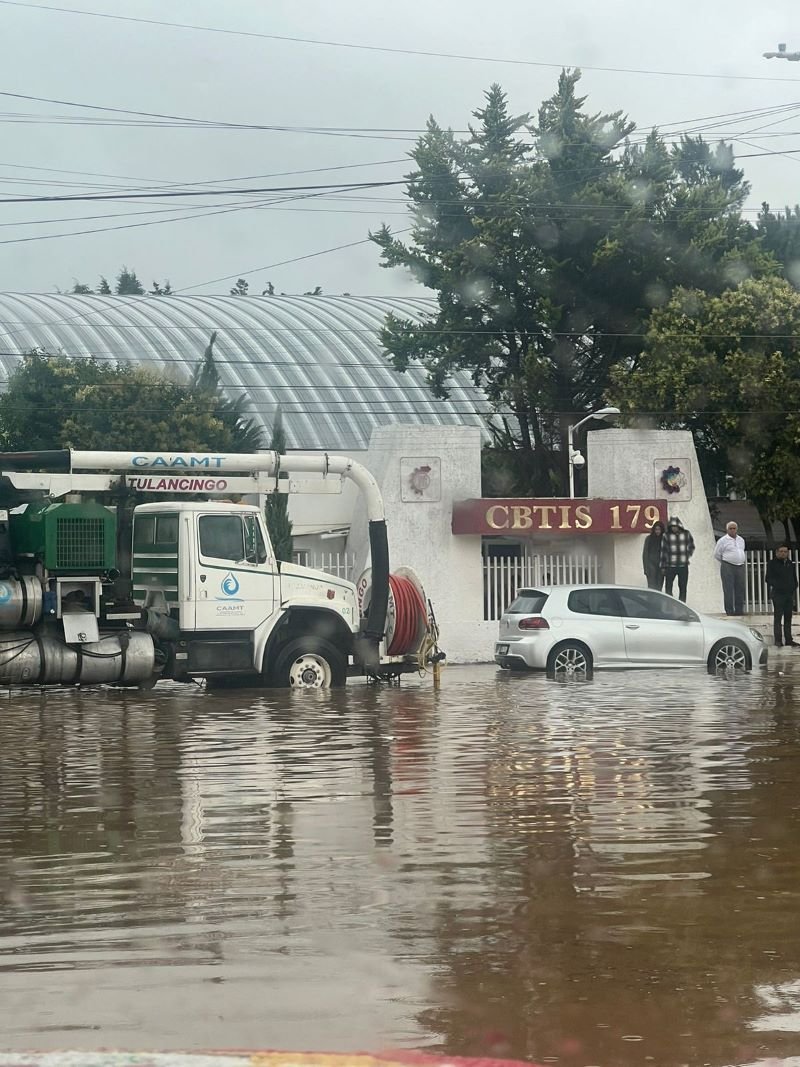 Gobierno de Tulancingo Atendió Anegamientos Por Lluvia Intensa