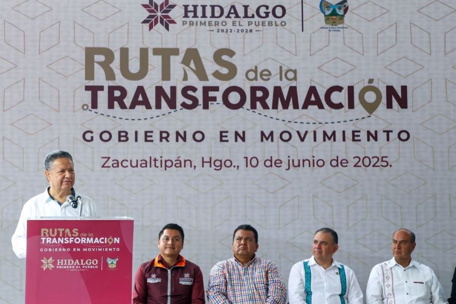 Rutas de la Transformación Llevan Educación e Infraestructura a la Sierra Hidalguense