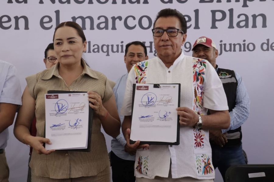 Se ofertaron 560 plazas en la Feria Nacional de Empleo en Atitalaquia