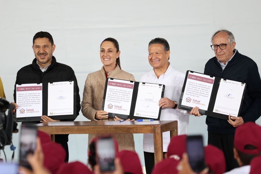 “Vamos a ir basificando a todos los médicos y todo el personal de salud que trabaja en el IMSS Bienestar”: Sheinbaum