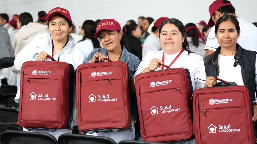 Salud Casa Por Casa Surge Para Dar a Personas Adultas Mayores y Con Discapacidad Acceso a La Salud: Presidenta Claudia Sheinbaum