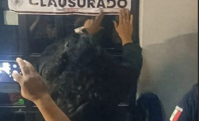 El Ayuntamiento de Pachuca Clausura el Bar “Friends”, Ubicado en Ferrocarril Central y el Bar “Quiubo”, en Bulevar Colosio, Colonia Santa Julia