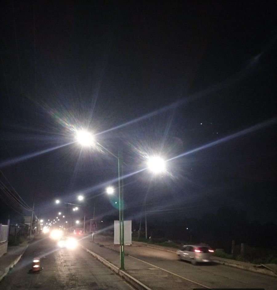Fue Restablecido Alumbrado del Bulevar Huapalcalco en Tulancingo