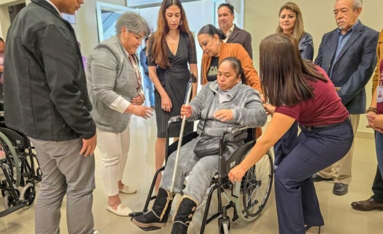 Gobierno Municipal y Dif Tulancingo Entregaron 28 Apoyos Funcionales a Personas Con Discapacidad del Municipio