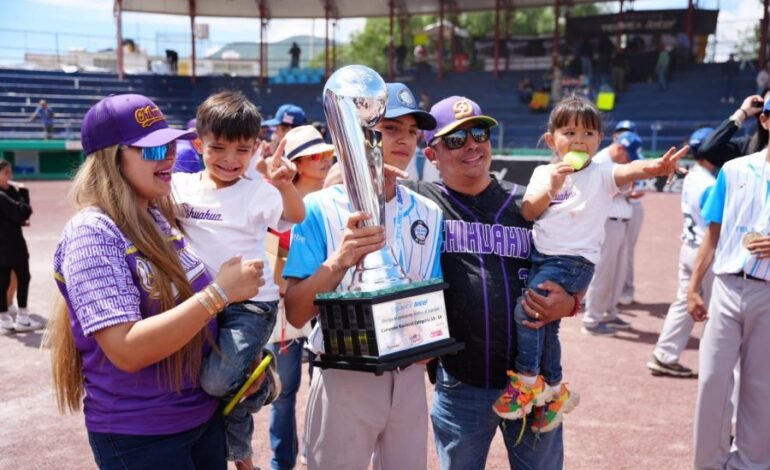 Hidalgo Se Consolida Como Sede Nacional del Deporte Infantil Con La Final del Campeonato de Béisbol Pre Junior 2025