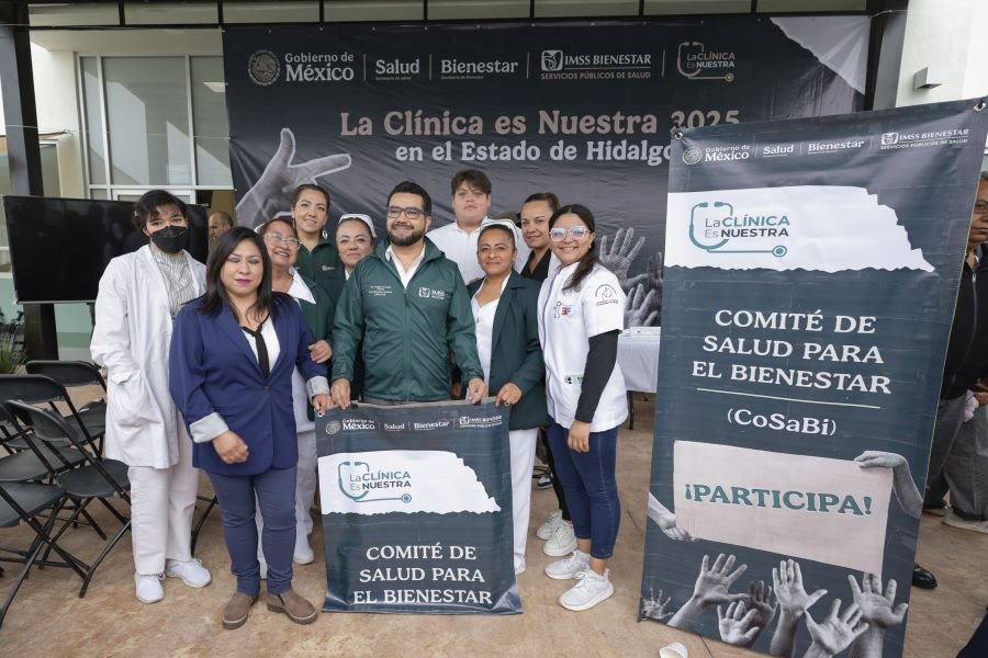 IMSS Bienestar Hidalgo da inicio al programa “La Clínica es Nuestra” 2025 para el fortalecimiento de 491 unidades de salud
