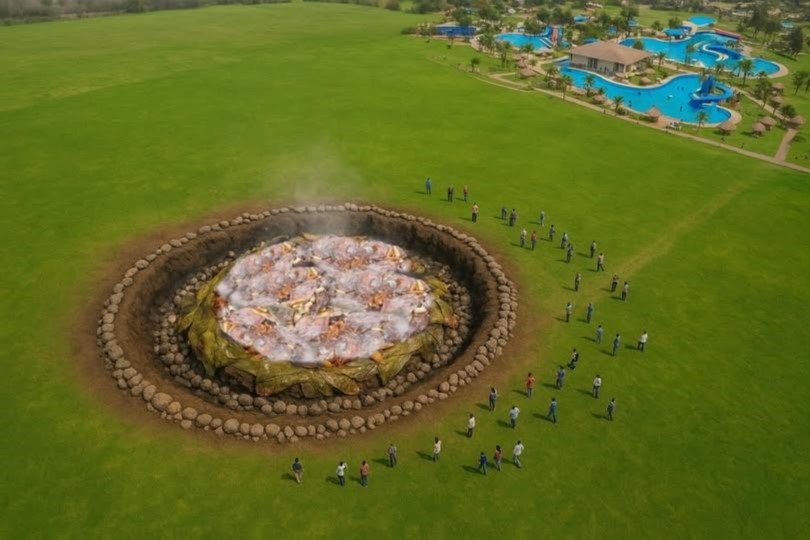 ¡Ixmiquilpan Rompe el Récord Guinness con el Horno de Barbacoa Más Grande del Mundo!