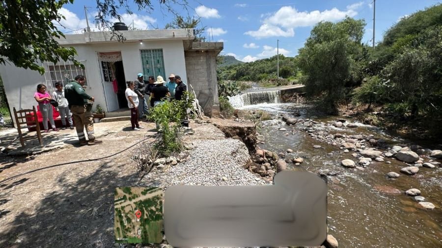 Instruye el gobernador Menchaca Mantener Apoyo a La Población en Tezontepec de Aldama