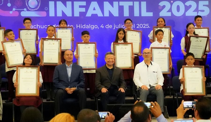 Julio Menchaca y Fundación BBVA Impulsan el Talento de Ganadores de la Olimpiada del Conocimiento Infantil