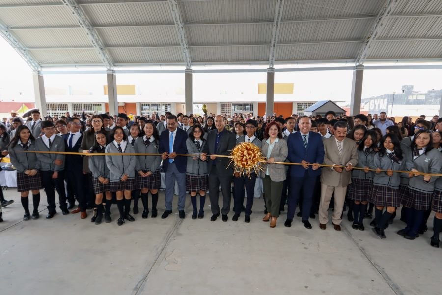 Inauguran Infraestructura de la Secundaria General “Leona Vicario” de Pachuca Con Una Inversión de 5.7 Millones de Pesos en Beneficio de 250 Estudiantes