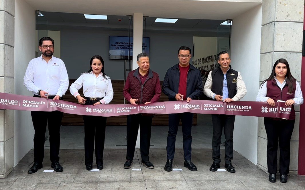 Nuevo Centro Regional de Hacienda Metropolitano Pachuca, contribuye a trámites más ágiles y accesibles