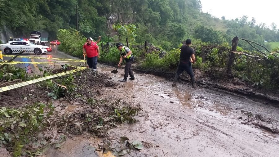Reporte de lluvias en Hidalgo