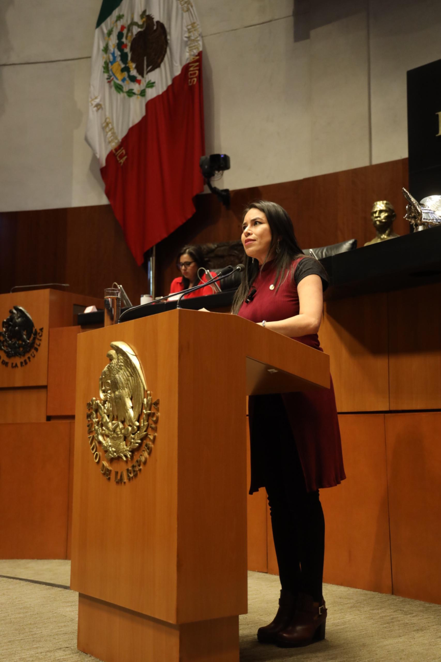 Senadora Simey Olvera Destaca Avances en Seguridad y Reducción de Delitos Durante la Cuarta Transformación