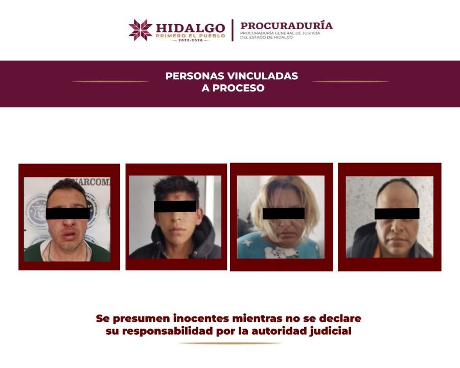 Vinculados a Proceso Agresores de Elementos de Investigación de la PGJEH