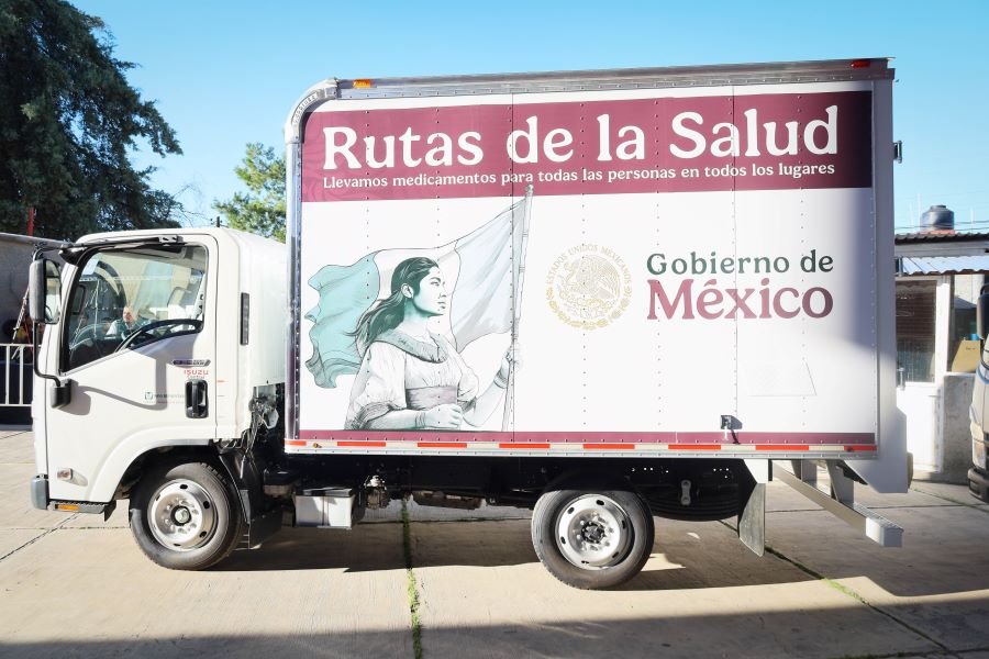 Llegan a Hidalgo 18 Vehículos Se Suman a Los 45 Ya en Circulación, Sector Salud Para Abastecimiento de Medicamentos.