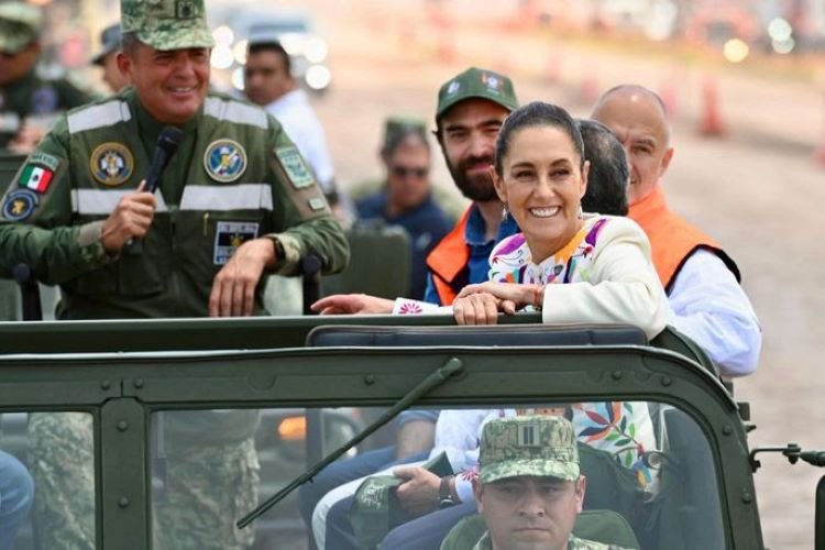 Avanza Construcción de Tren México-Pachuca; Presidenta Claudia Sheinbaum Supervisa Obra