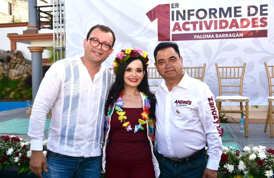 Diputada Paloma Barragán rinde primer informe de actividades y resalta beneficios para la Huasteca hidalguense