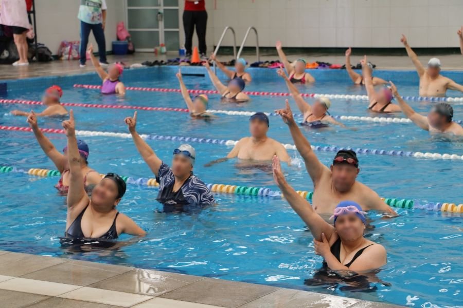 Fomenta IMSS Hidalgo Salud Integral Con Clase De Aquazumbimss Para Personas Mayores