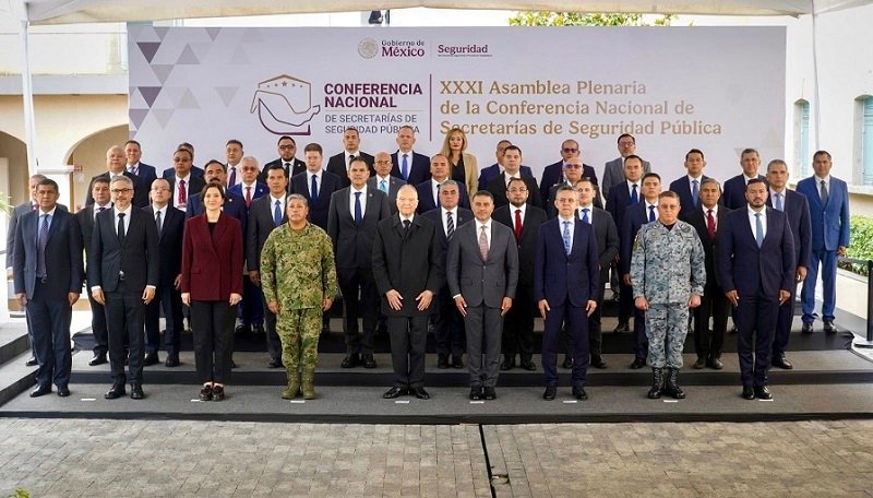 Hidalgo Presente en la XXXI Asamblea Plenaria de la Conferencia Nacional de Secretarias y Secretarios de Seguridad Pública