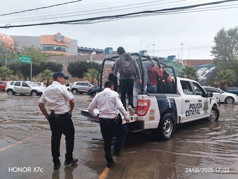 Este Domingo Caos Vial e Inundaciones en Pachuca