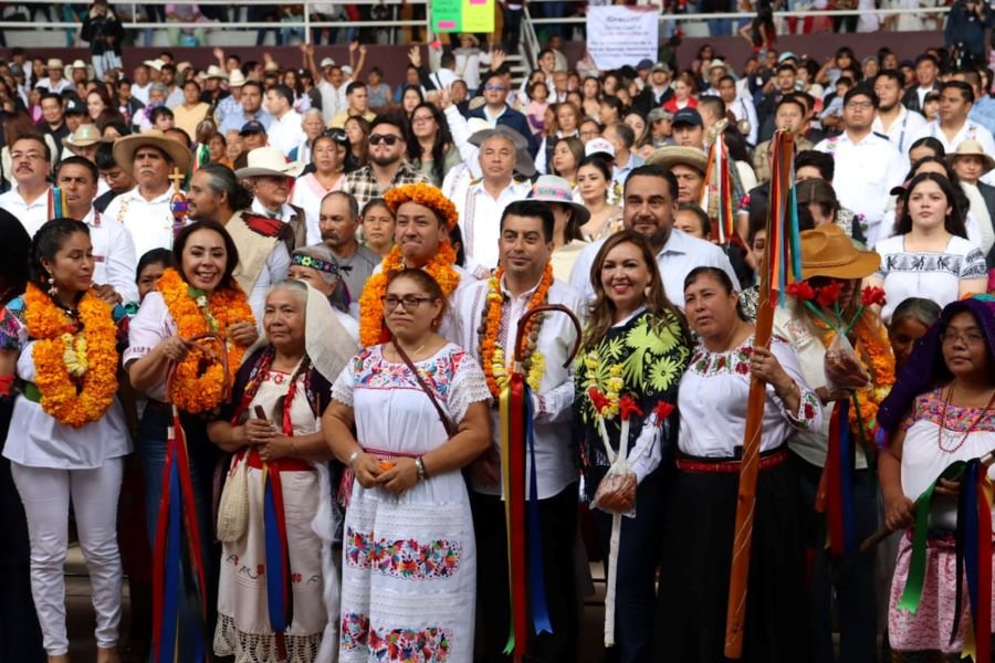 Más de 5 Mil Personas Conmemoran, en Actopan, El Día Internacional de Los Pueblos Indígenas