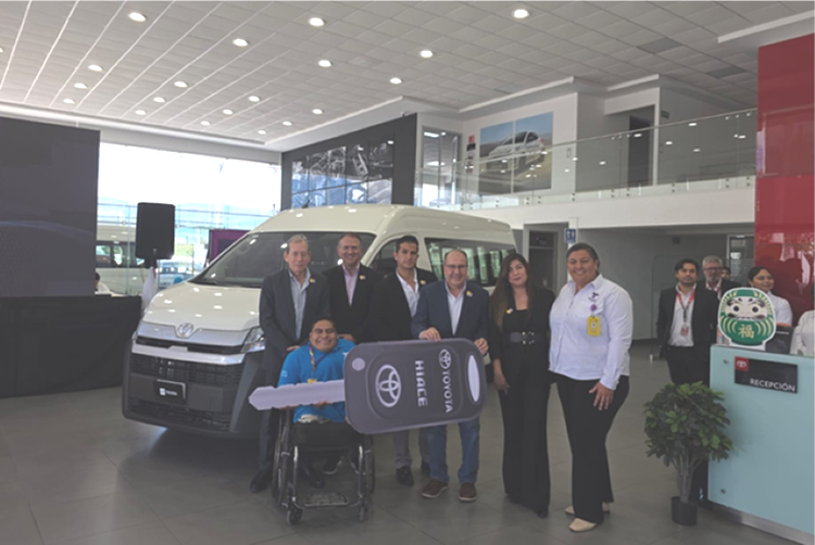 Movilidad con Propósito: Toyota Pachuca Dona Vehículo al CRIT de Hidalgo
