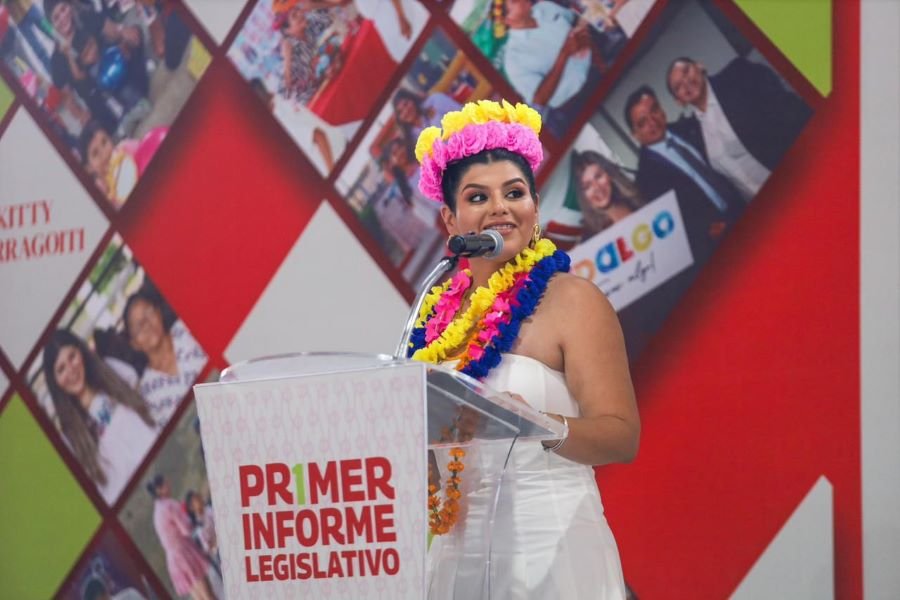 Presupuesto Histórico y Gestión Social Marcan el Primer Año Legislativo de Kitty Larragoiti