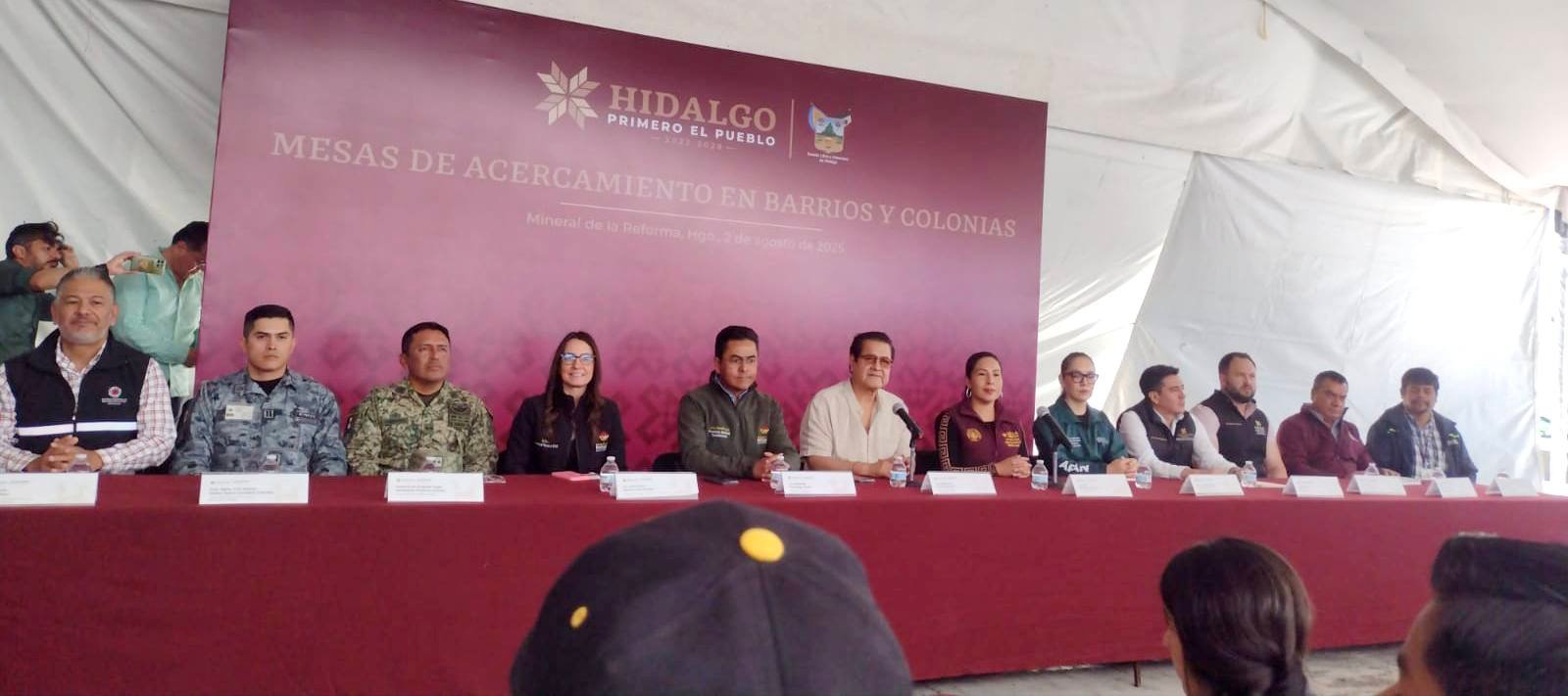 Habitantes de la Colonia Militar de Mineral de La Reforma Pidieron Apoyo al Gobierno del Estado