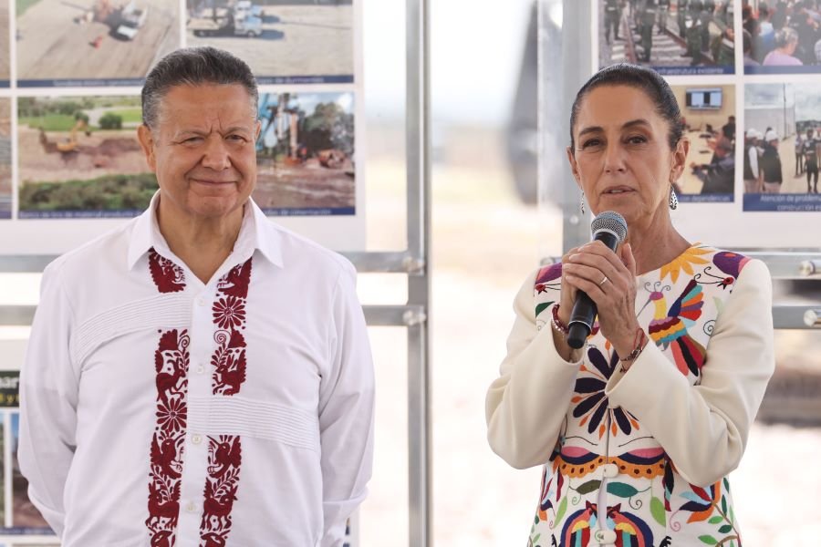 Sheinbaum y Menchaca Verifican Avance del Tren México-Pachuca