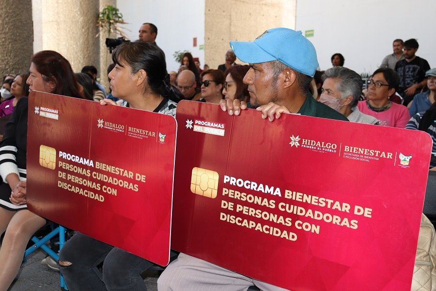 540 Personas Recibieron Tarjetas Bancarias de Apoyo del “Programa Personas Cuidadoras de Personas con Discapacidad”