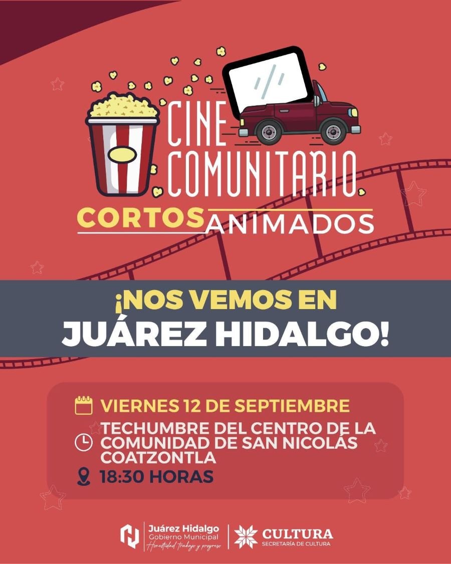 Cine Comunitario sigue su ruta por Hidalgo